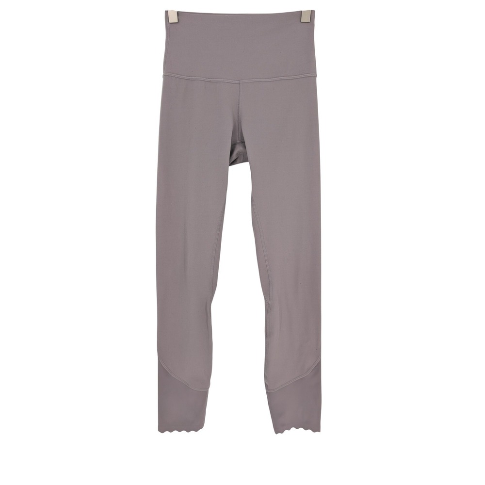 Lululemon Align Scallop Hem High Rise Pant Women 4 Violet Verbena Legging Active
